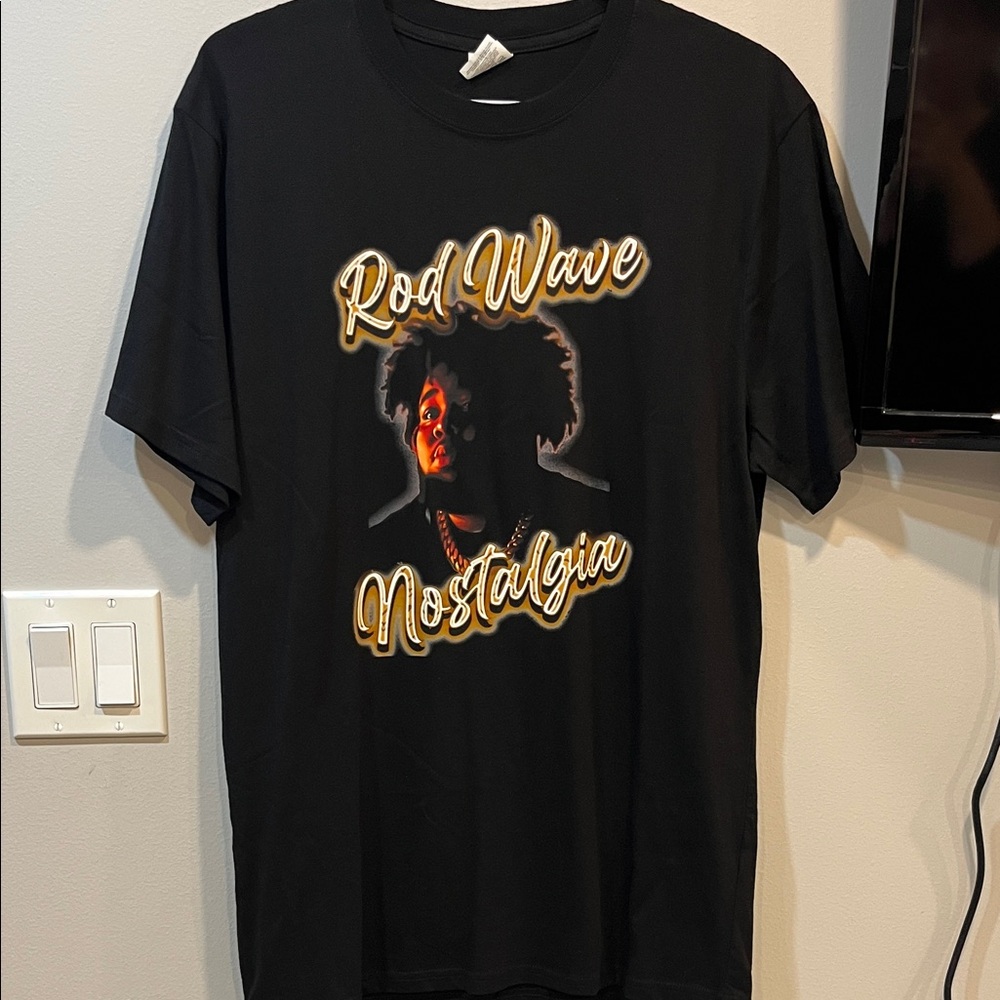 Rod Wave Nostalgia Black T-Shirt